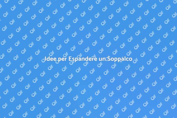 Soppalco: Espansione e Funzionalità