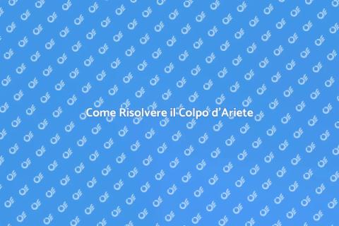 Fissare un Colpo d'Ariete nei Tubi