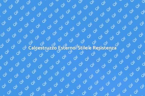Rivestimento Esterno in Calcestruzzo