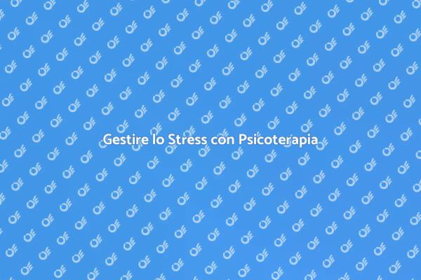 Il Ruolo di uno Psicoterapeuta