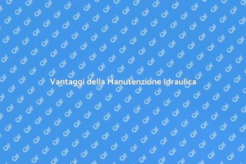 Manutenzione Impianto Idraulico Efficiente