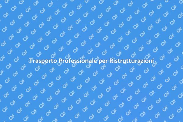 Ottimizza il Tuo Trasporto Oggi