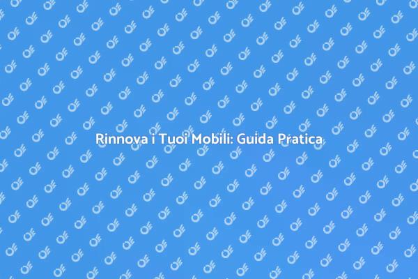 Ristrutturazione Creativa dei Mobili