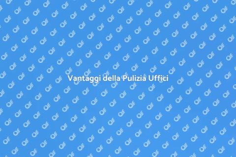 Pulizia Professionale degli Uffici