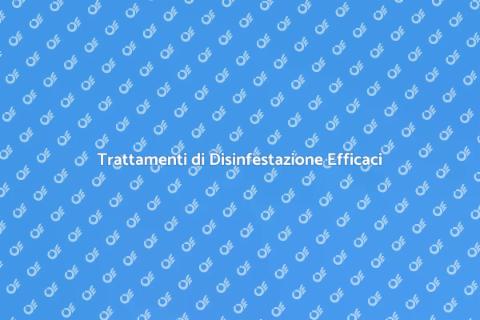 Disinfestazione: Proteggi la tua Casa