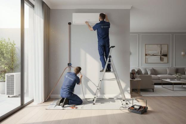 Installare un impianto ad aria condizionata