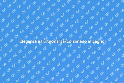 Corrimano in Legno Personalizzato