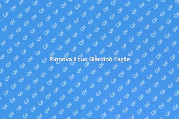 Rinnova il tuo Giardino con Stile