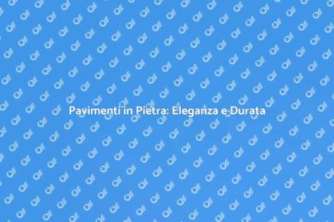 Rivestire Pavimenti in Pietra Elegante