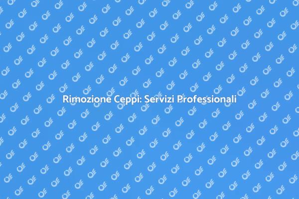 Macinazione Ceppi: Servizi Esperti
