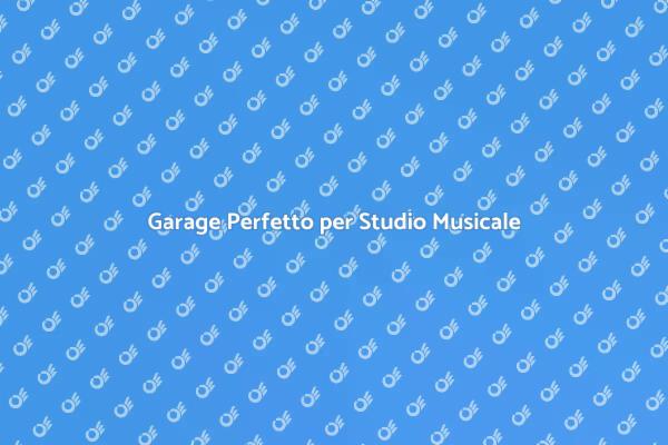 Ristrutturazione Garage per Studio Musicale