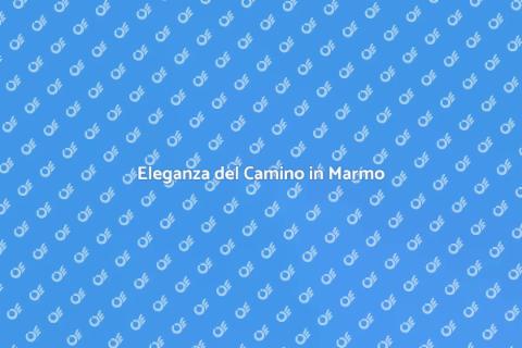 Camino in Marmo di Design Elegante
