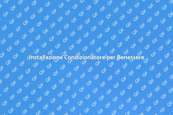Comfort Climatico in un Centro Benessere