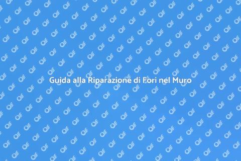 Riparare Fori nel Muro a Secco