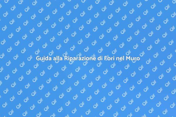 Come Riparare Fori nel Muro a Secco