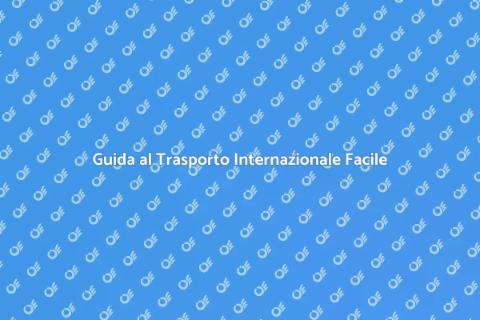 Trasporto Internazionale Semplice e Veloce