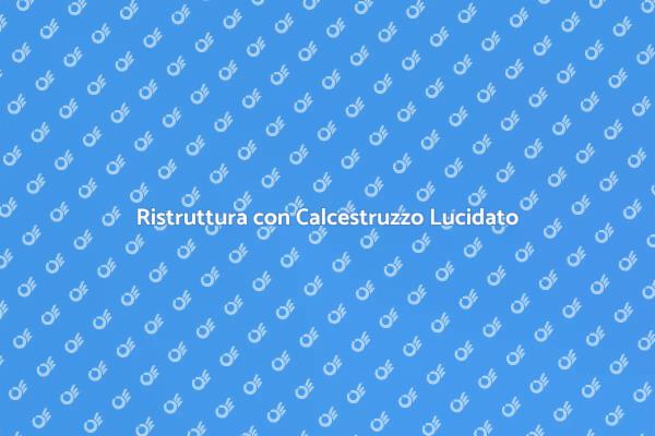 Rinnova il Tuo Spazio con Calcestruzzo