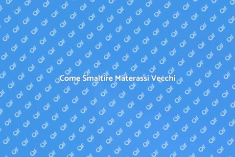 Raccolta Materassi: Guida Completa