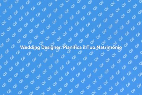 Consulenza Wedding Designer: Il Tuo Sogno