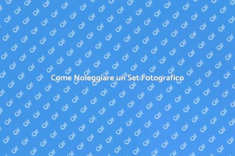 Noleggio Set Fotografico Professionale
