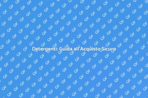 Acquisto Detergenti per Pulizia Domestica