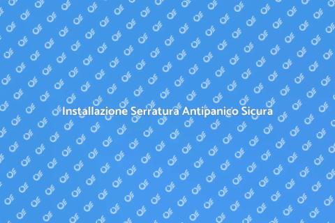 Serratura Antipanico: Sicurezza Casa