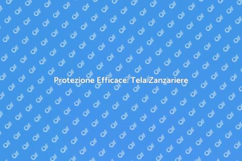 Tela Zanzariere Antibatterico Innovativa