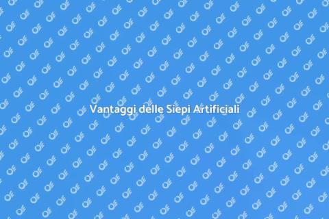 Siepi Artificiali per Delimitare Spazi