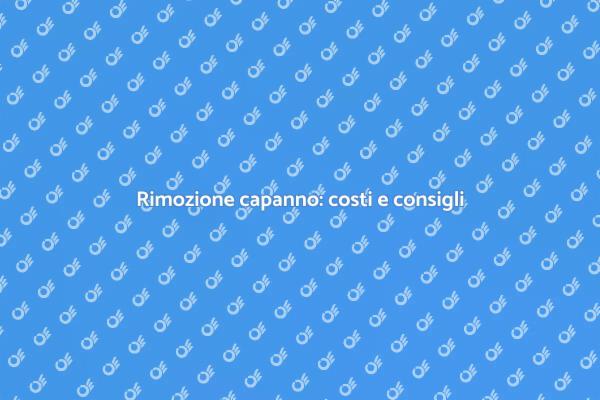 Rimozione capanno: tutto quello che devi sapere