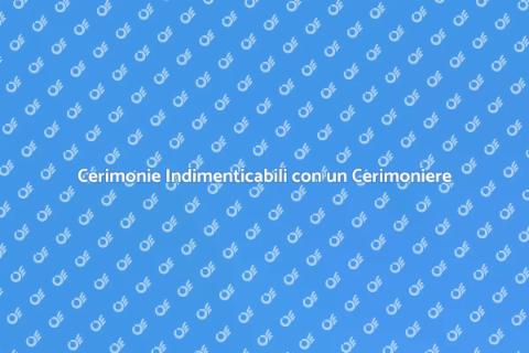 Noleggiare un Cerimoniere per Eventi
