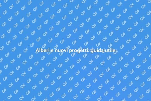 Scelte consapevoli per i progetti