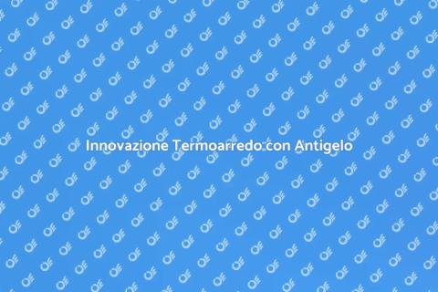 Termoarredo Design con Tecnologia Antigelo