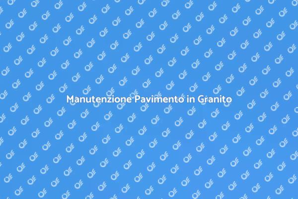 Come Riparare il Pavimento in Granito