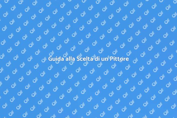 Trovare un Pittore per Interni Qualificato
