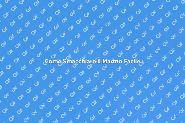 Rendi il Marmo Splendente di Nuovo