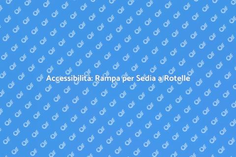 Rampa per sedia a rotelle: Comfort