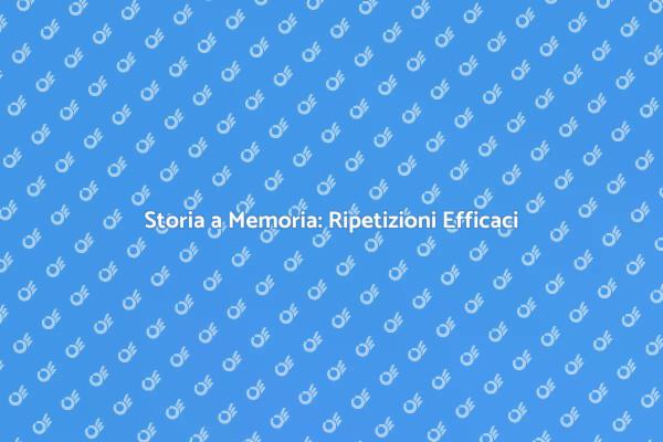 Migliora la Tua Storia con Ripetizioni