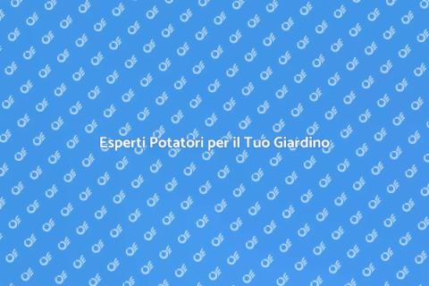 Potatore: Trasforma il Tuo Giardino