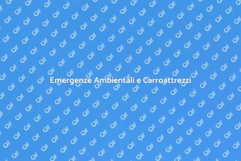 Assistenza Carroattrezzi per Emergenze