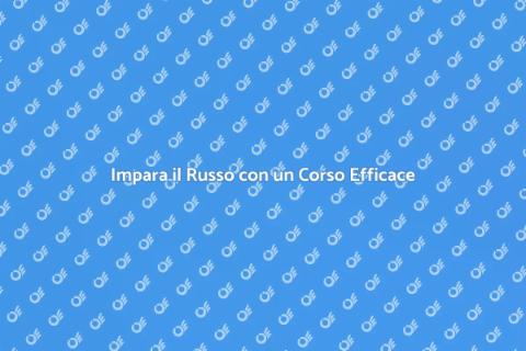 Corso di Comprensione Orale Russo
