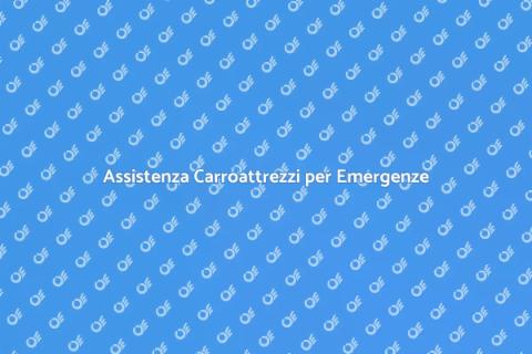 Carroattrezzi per Veicoli Immobilizzati