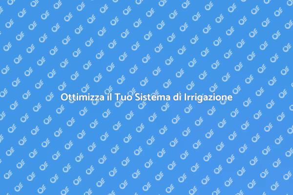 Irrigazione Perfetta per Giardini Sani