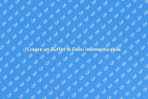 Buffet di Dolci per il Matrimonio