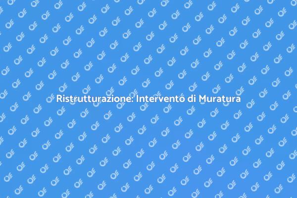 Trasforma la Tua Casa con Muratura