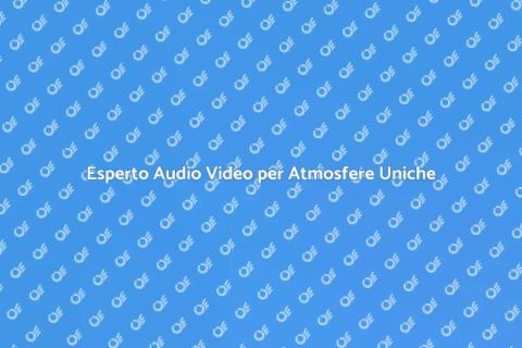 Tecnico Audio Video Luci per Eventi