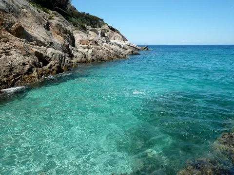 Spiagge mare poco affollato in Toscana