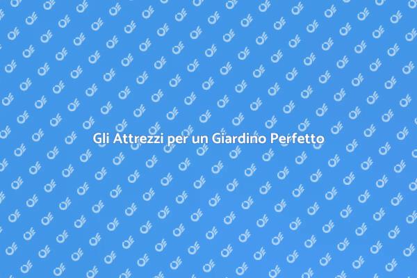 Attrezzi per la Pulizia del Giardino