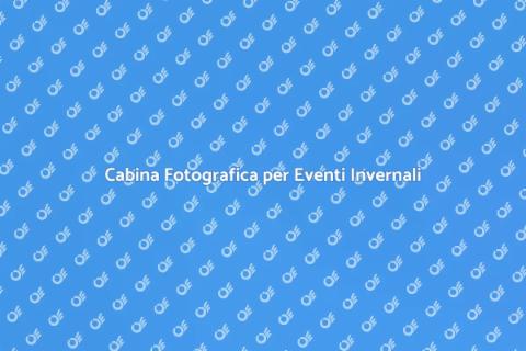 Affittare Cabina Fotografica Invernale
