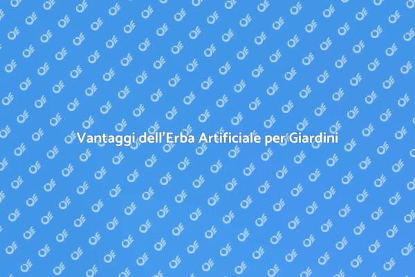 Perché Scegliere l'Erba Artificiale?