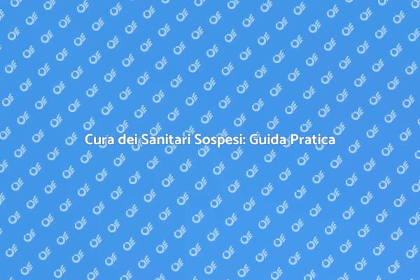 Manutenzione Essenziale per Sanitari Sospesi